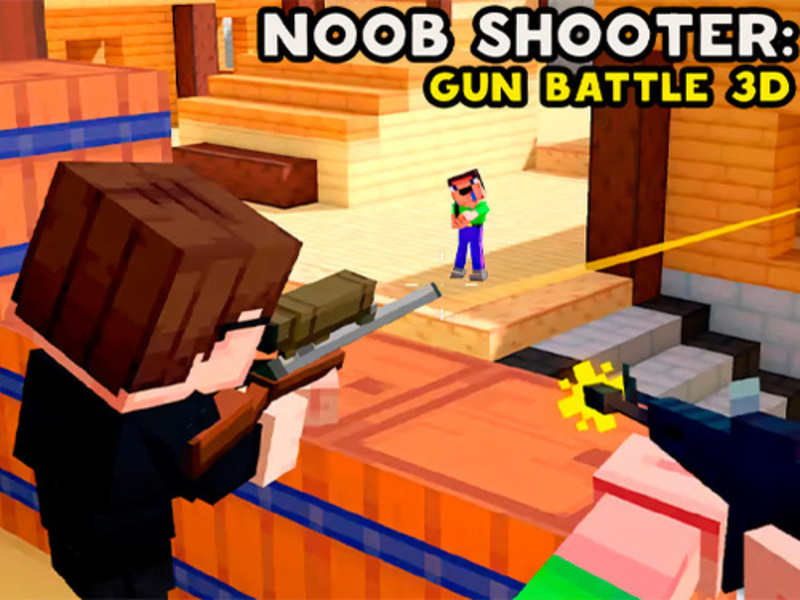 Laro Noob Shooter: Gun Battle 3d online