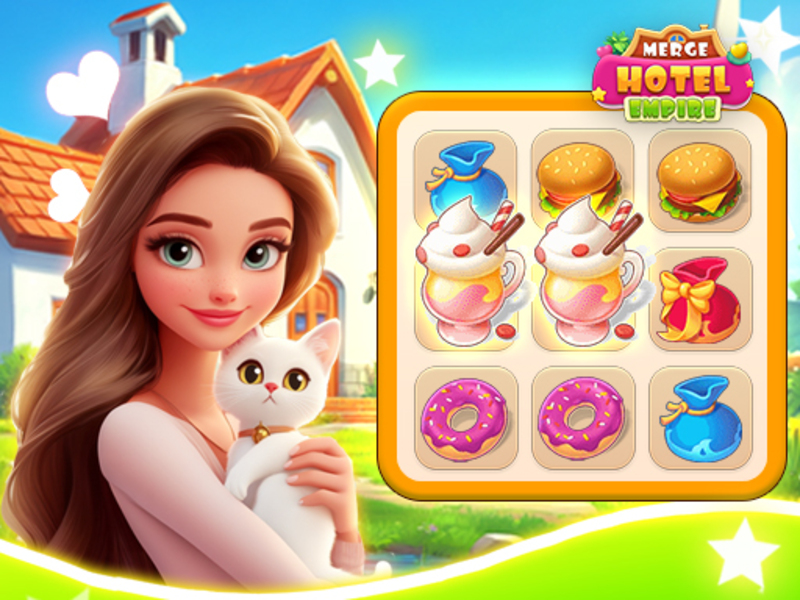 Laro Merge Hotel Empire online