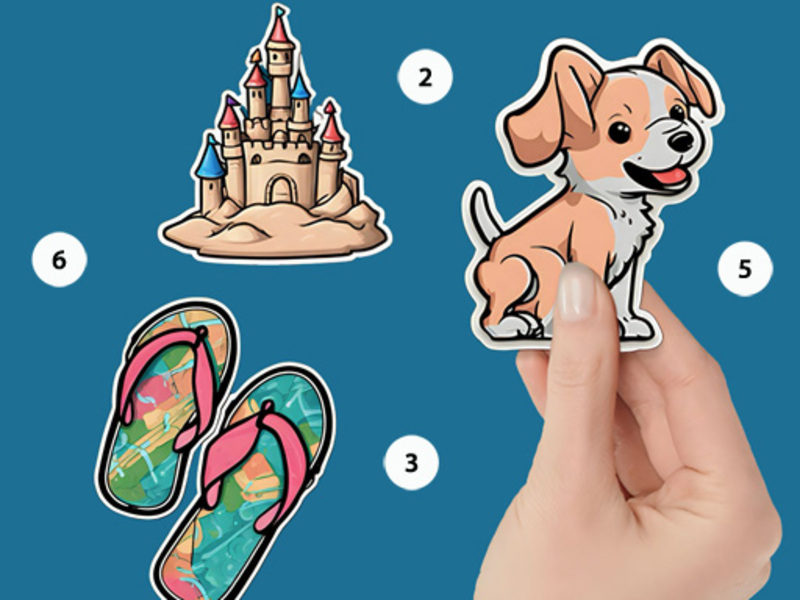 Laro Kulay ng puzzle ng libro ng sticker ayon sa numero online