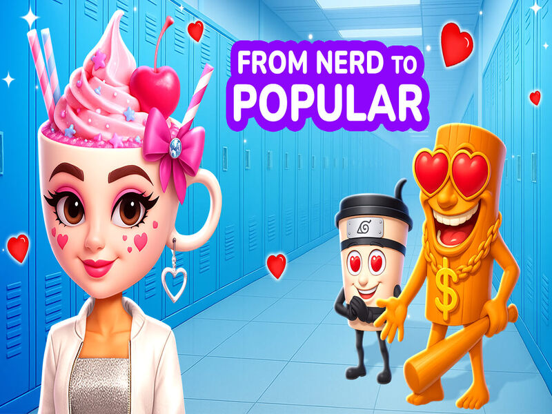 Laro Mula sa nerd hanggang sa tanyag na ballerina cappuccina online
