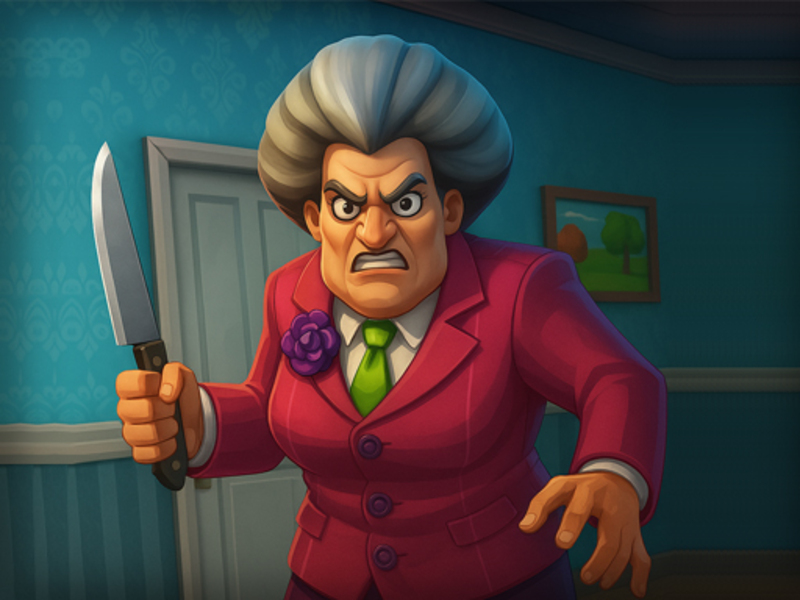 Laro Nakakatakot na Guro 3D Returns online