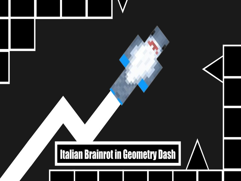 Laro Ang utak ng Italya sa geometry dash online