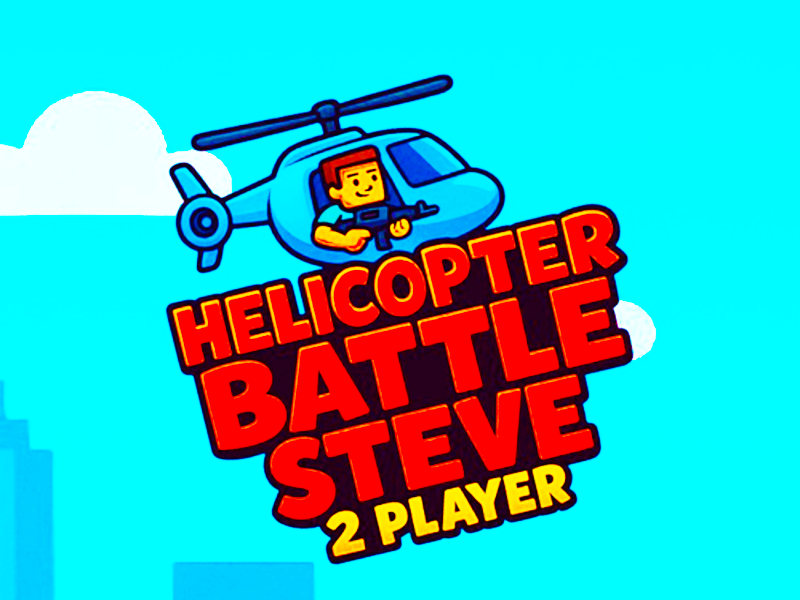 Laro Helicopter Battle Steve 2 Player online