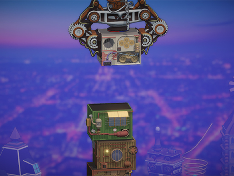 Laro Steampunk Tower Builder online