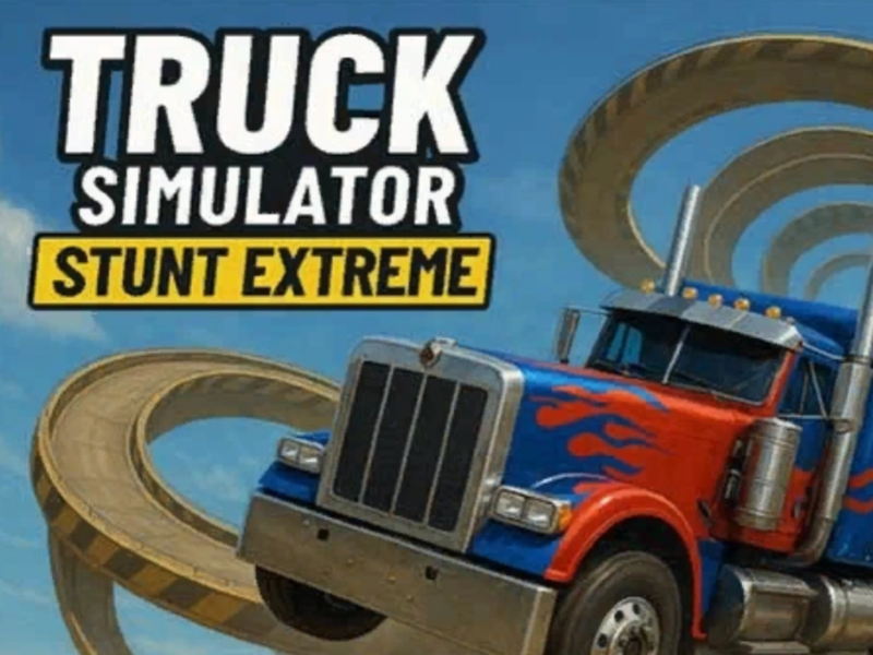Laro Ang trak simulator stunt matinding online