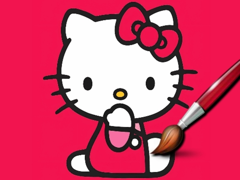 Laro Madaling pangkulay kitty online